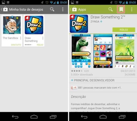 Removendo os apps
