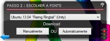 Opção pelo download