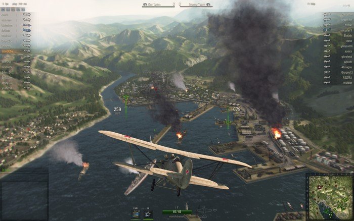 World of Warplanes.