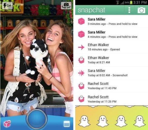 Snapchat para Android