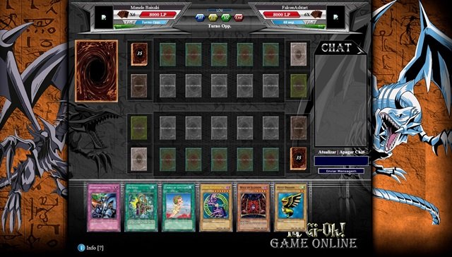 Yu-Gi-Oh Game Online.