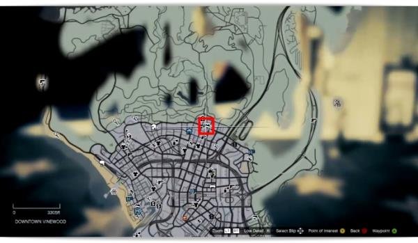 GTA 5 mapas com todos os símbolos