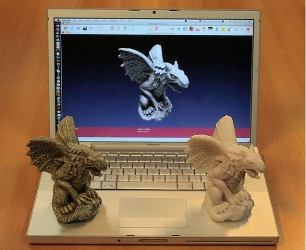 Scan e impressão 3D