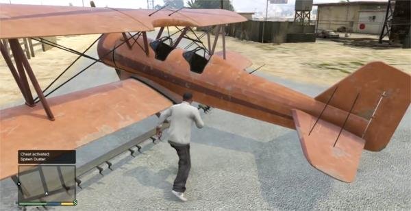 GTA V - Cheat do Avião e voo pelo mapa 