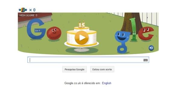 Google comemora seu aniversário com jogo de pinhata - TecMundo