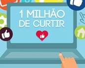 1 milhão de likes! Obrigado em nome da equipe Tecmundo