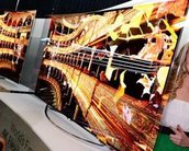 LG lança TV OLED com tela flexível