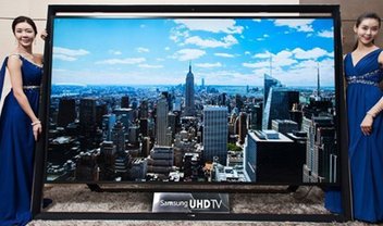 Samsung lançará TVs UHD curva de 105" e dobrável de 85" no 2º semestre