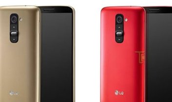 LG anuncia oficialmente versões dourada e vermelha do smartphone LG G2