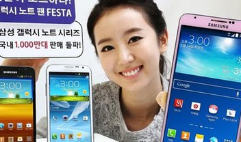 Mais de 10 milhões Galaxy Note já foram vendidos na Coreia do Sul