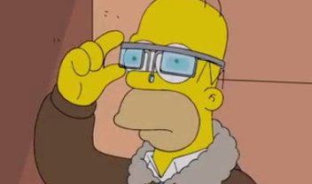 Os Simpsons fazem paródia do Google Glass em novo episódio