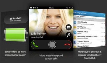 BlackBerry 10 atualiza tela de bloqueio e ganha função de rádio