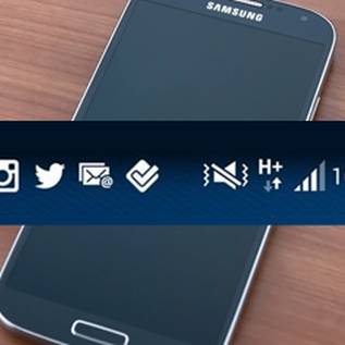 Imagem de Imagem da barra do novo TouchWiz do Galaxy S4 e Note 3 surge na internet