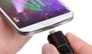 SanDisk lança pendrive compatível com PCs e dispositivos móveis Android