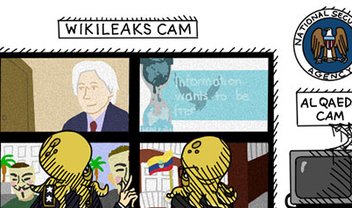 Visitantes do WikiLeaks também estariam sendo vigiados pela NSA