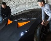 Grupo transforma velho Volvo em imitação de Lamborghini de R$ 4,8 milhões