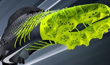 Moldado em impressora 3D, novo tênis da Nike é mais aderente e flexível