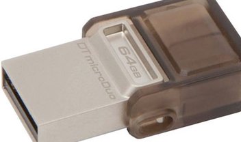 Kingston lança USB com duas interfaces que funciona em dispositivos Android