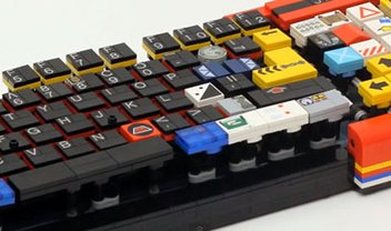 Teclado feito com peças LEGO é a coisa mais incrível que você verá hoje