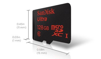 SanDisk micro SDXC de 128 GB funciona no Lumia 1520 mesmo sem certificação