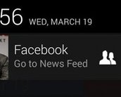 Facebook para Android: foto de perfil é exibida pela barra de notificações