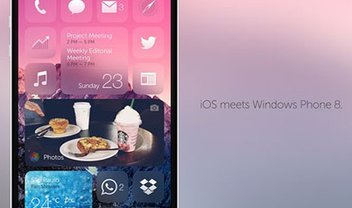 O casamento perfeito? Brasileiro cria mockup unindo iOS 7 e WP 8