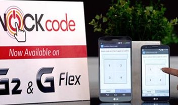 LG G2 e G Flex ganharão sistema de desbloqueio Knock Code