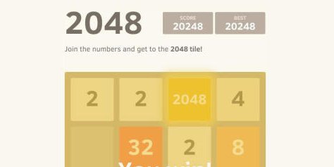 2048 em Jogos na Internet