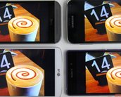 Tela do Galaxy S5 é comparada às do LG G2 Pro, HTC One (M8) e Xperia Z2