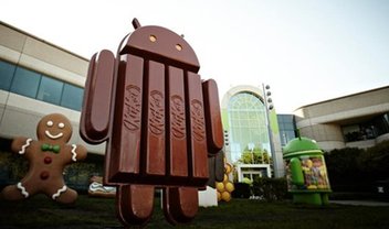 Porcentagem de aparelhos com Android KitKat dobrou no último mês