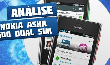 Review: celular Nokia Asha 500 Dual SIM [vídeo]