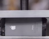 iPhone 5S é esmagado com pressão de 18 mil kg/m² em propaganda [vídeo]