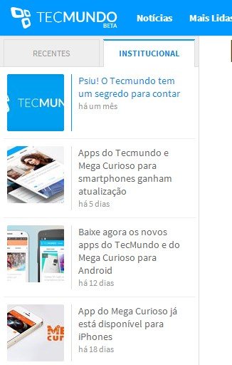 Novidades nos comentários do Tecmundo - TecMundo