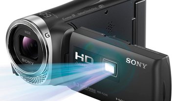 Sony anuncia lançamento de filmadora Full HD com projetor integrado