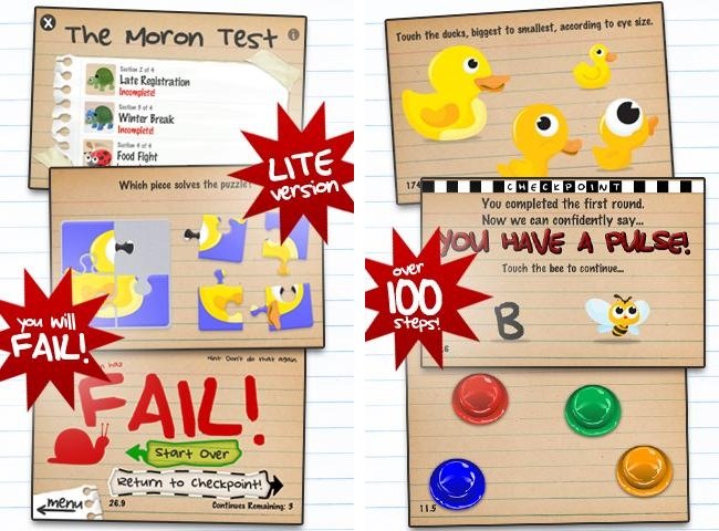 The Moron Test: Jogos de QI – Apps no Google Play