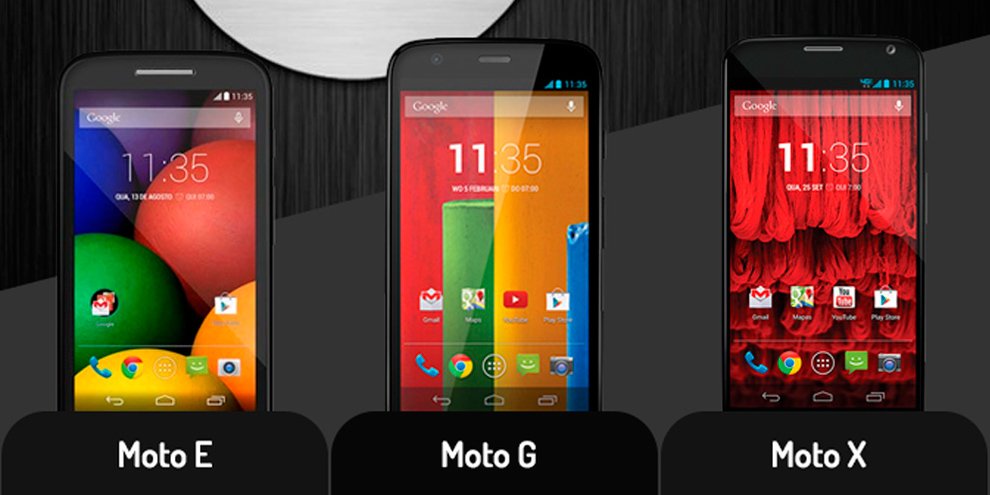 Comparação: veja as diferenças entre Moto E, Moto G e Moto X [vídeo]