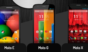 Comparação: veja as diferenças entre Moto E, Moto G e Moto X [vídeo]