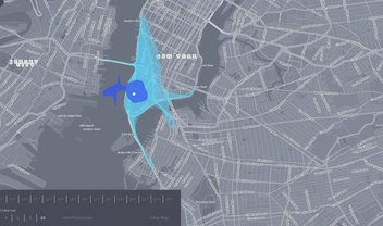 Conheça o Isoscope, mapa que mostra até onde você pode ir em até 10 minutos