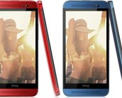 Novas imagens vazadas revelam um HTC One M8 Ace nas cores vermelho e azul