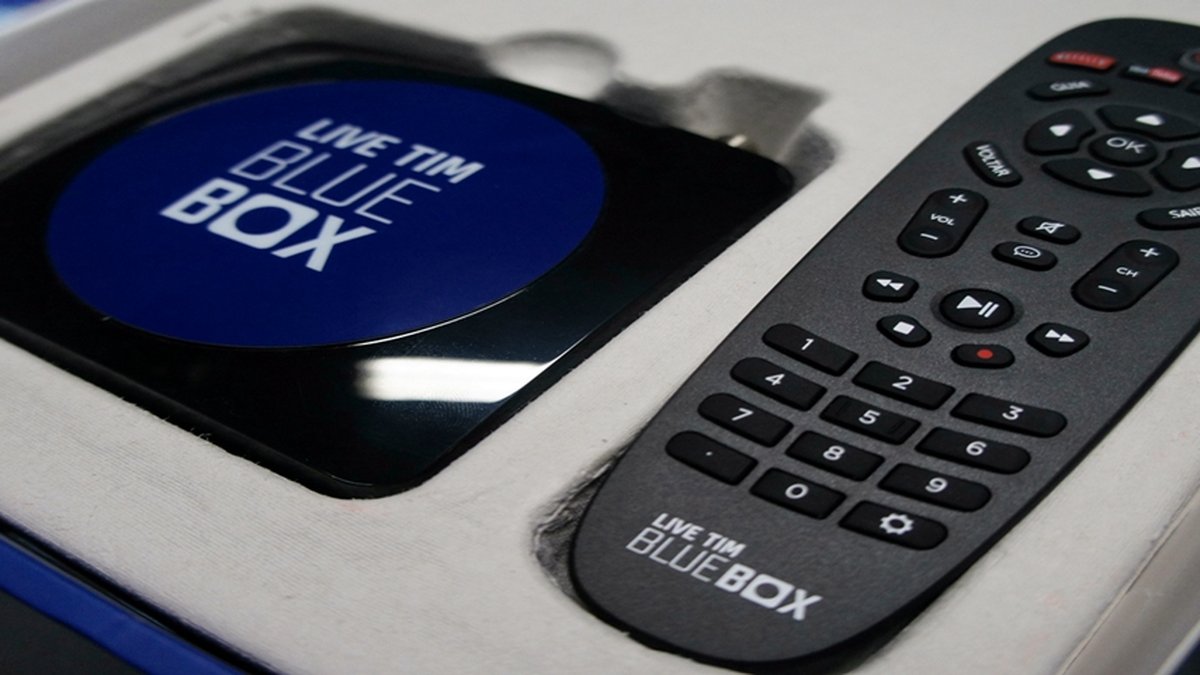 Blue Box: o aparelho da TIM que integra TV digital a Netflix e  -  TecMundo