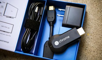 Chromecast chega oficialmente ao Brasil por R$ 199