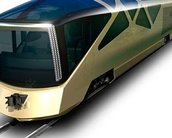 Trem extremamente luxuoso será lançado no Japão em 2017