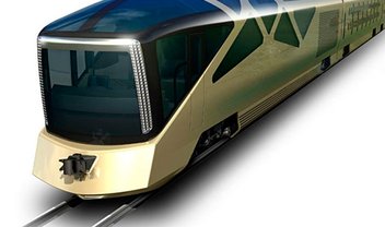 Trem extremamente luxuoso será lançado no Japão em 2017