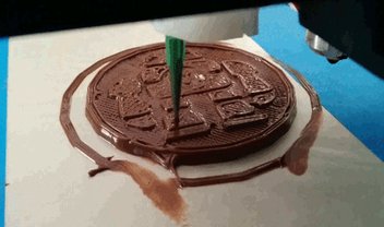 Arte em Nutella? Peça permite impressão 3D com materiais pastosos [vídeo]