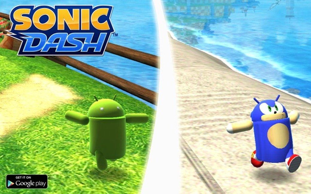 SONIC DASH - Jogando com todos os personagens - Android Gameplay