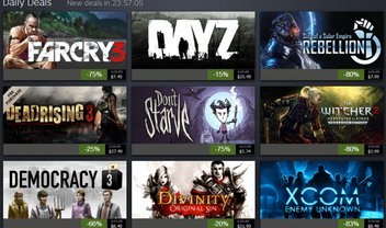 Promoção de férias do Steam traz jogos de PC até 90% mais baratos