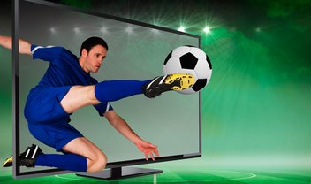 3D transforma futebol na TV mais real