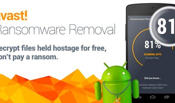 Avast lança app que elimina sequestrador de arquivos que afeta o Android