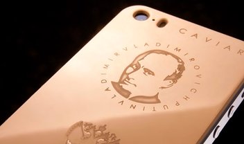 Conheça o iPhone 5S de US$ 4,3 mil com Vladmir Putin estampado atrás