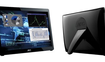 AOC apresenta primeiro monitor portátil do Brasil